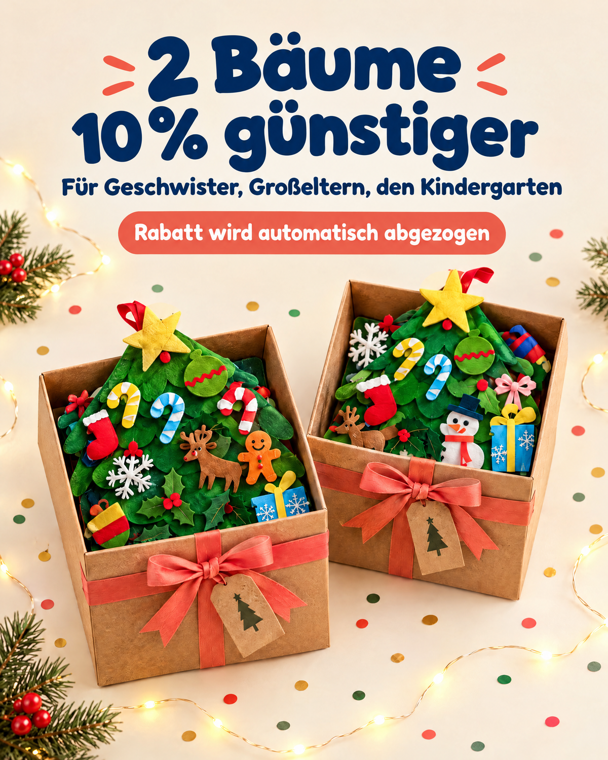 2 Bäume 10 % günstiger
