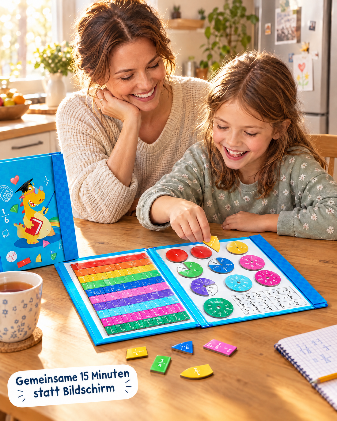 Magnetisches Mathe-Spiel – Brüche zum Anfassen