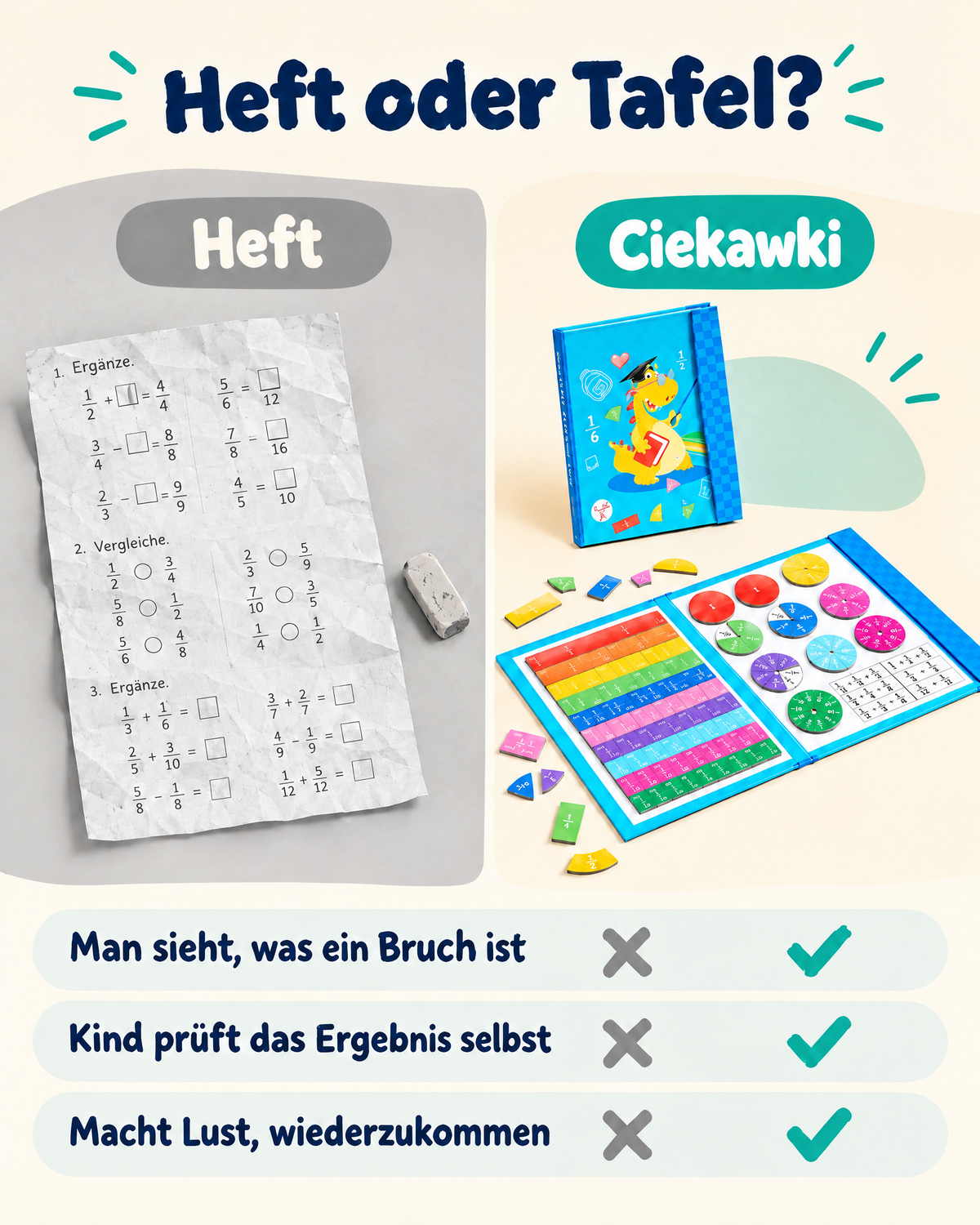 Magnetisches Mathe-Spiel