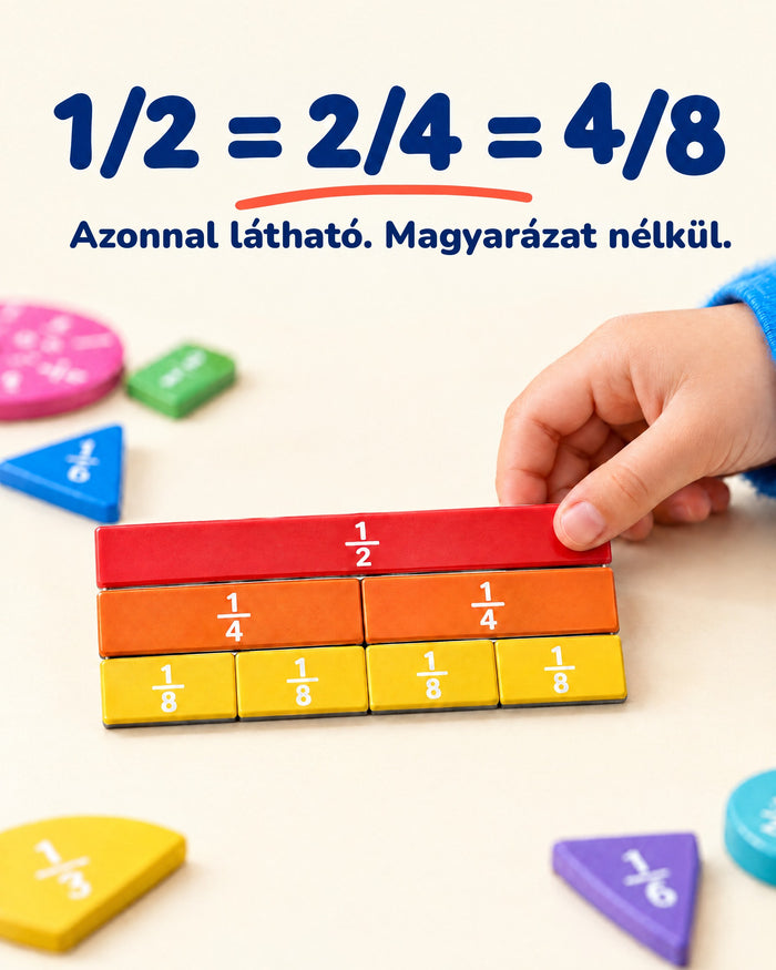 Kirakja a törtet